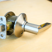 Schlage F10 LAT 619 Satin Nickel Latitude Lever Hall