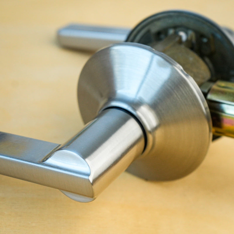 Schlage F10 LAT 619 Satin Nickel Latitude Lever Hall