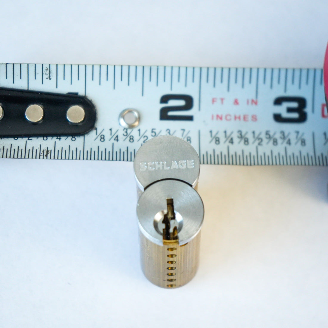 Schlage 80037R145 626 Everest Primus Interchangeable Core – C123 Keyway, Satin Chrome