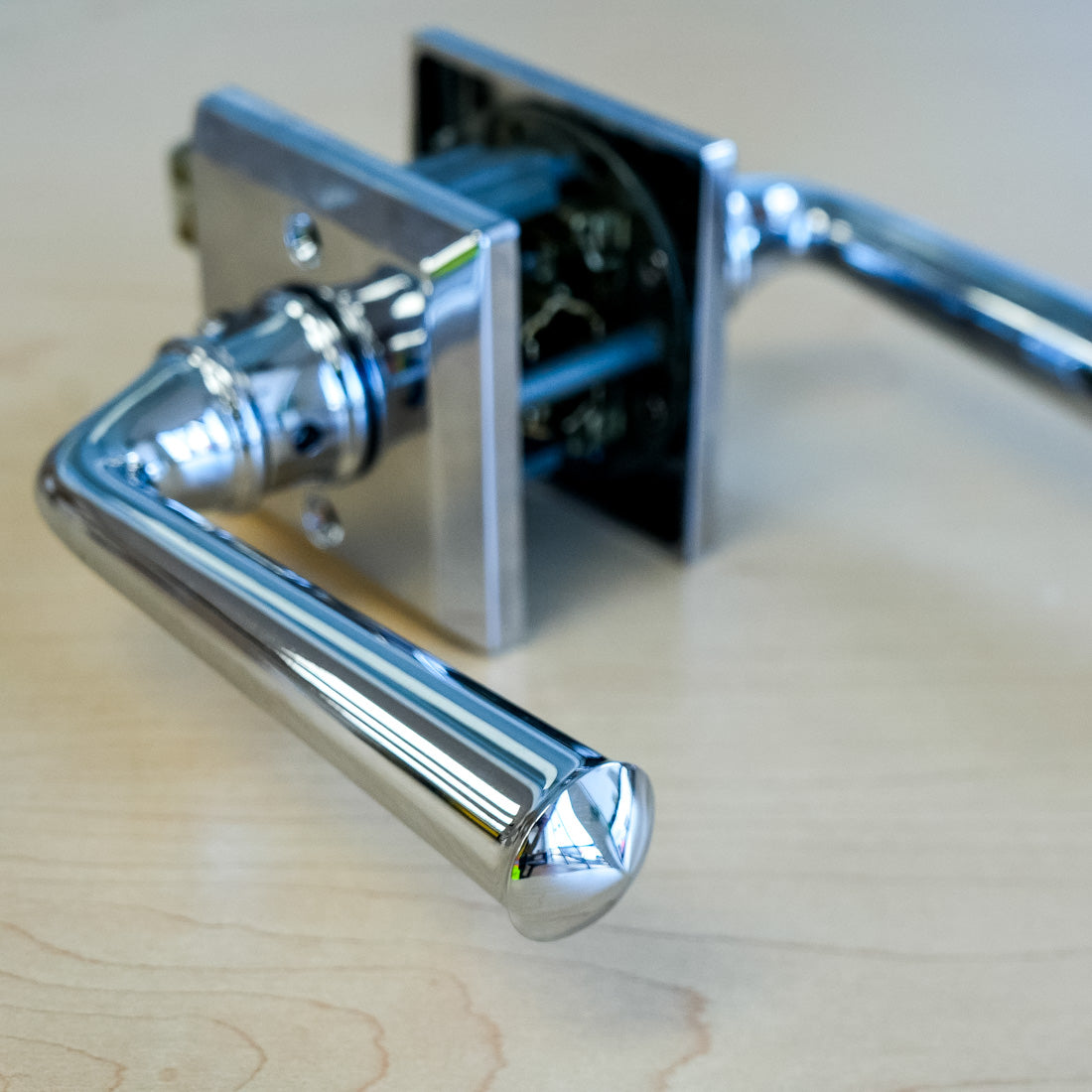 Baldwin Reserve Federal Privacy Lever in Polished Chrome – PV.FED.R.TSR.260.SL.SS