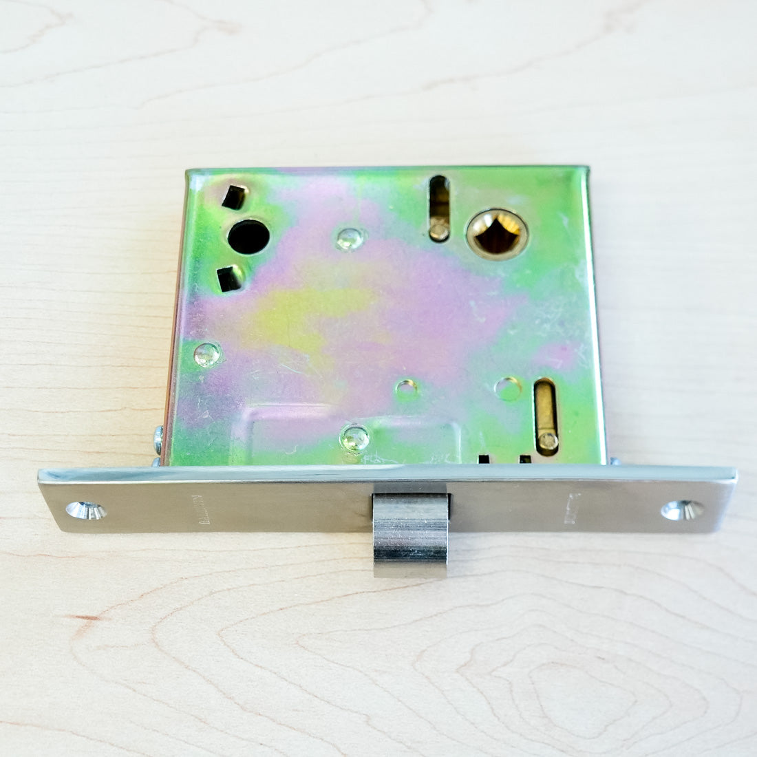 Baldwin Reserve Interior Mortise Lock for Passage Lever in Lifetime Satin Nickel – 8535.056.L