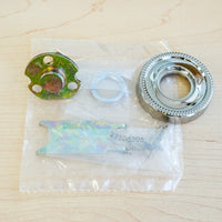 Baldwin 2-Inch Passage Half Dummy Rose in PVD Polished Nickel – 5035.055.IDIM