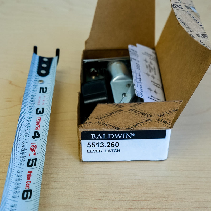 Baldwin Lever Latch in Polished Chrome – 5513.260