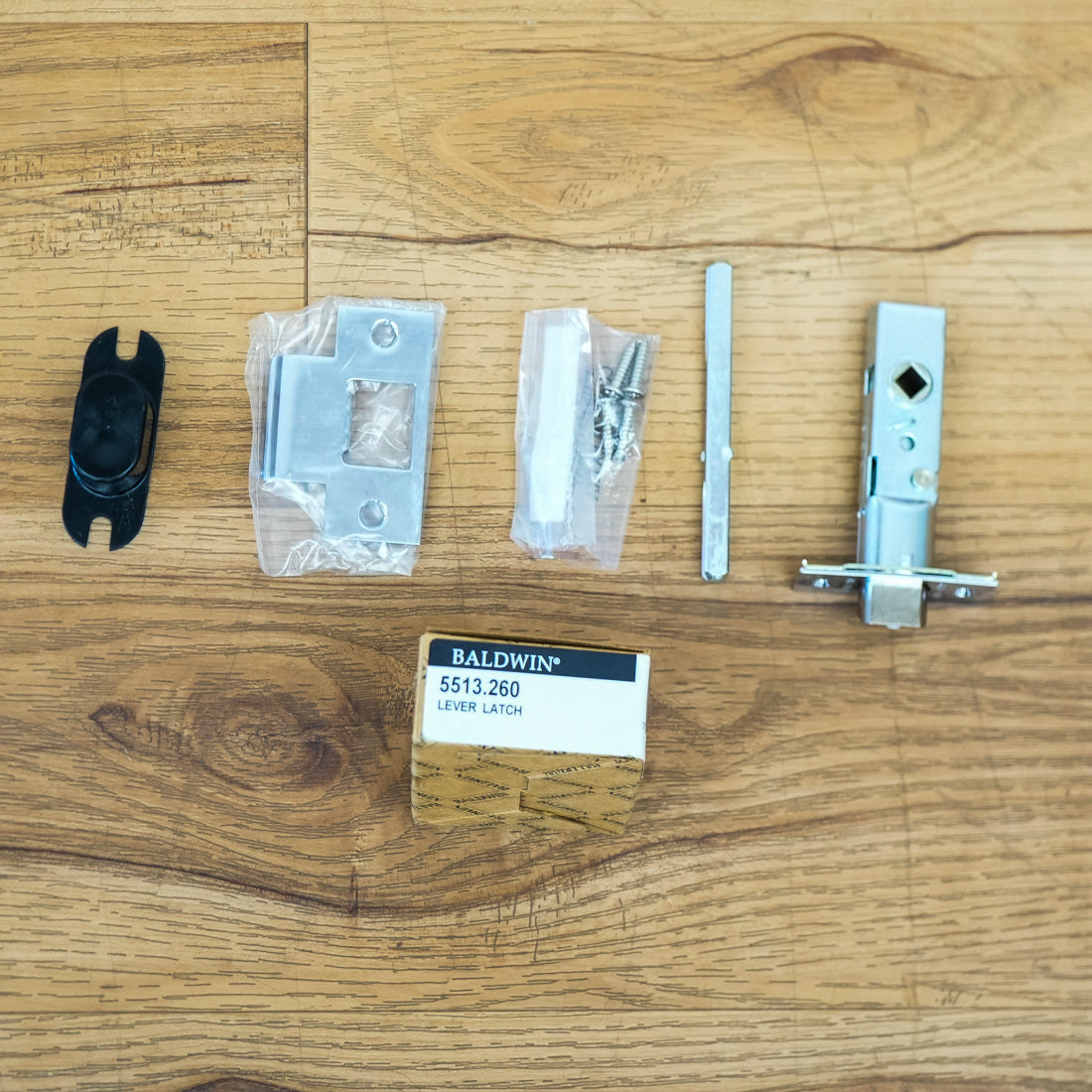 Baldwin Lever Latch in Polished Chrome – 5513.260