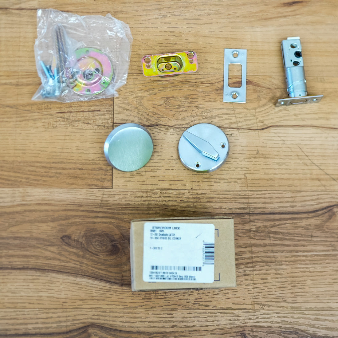 Schlage B581 626 Storeroom Lock – Satin Chrome Finish