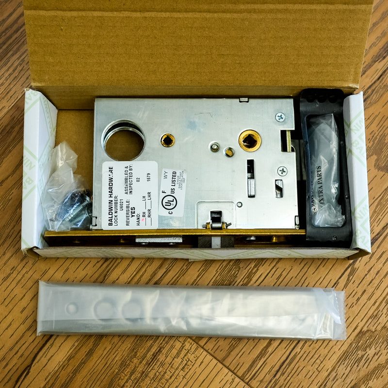 Baldwin Tremont Entry Trim in Antique Nickel – 6542.151.ENTR