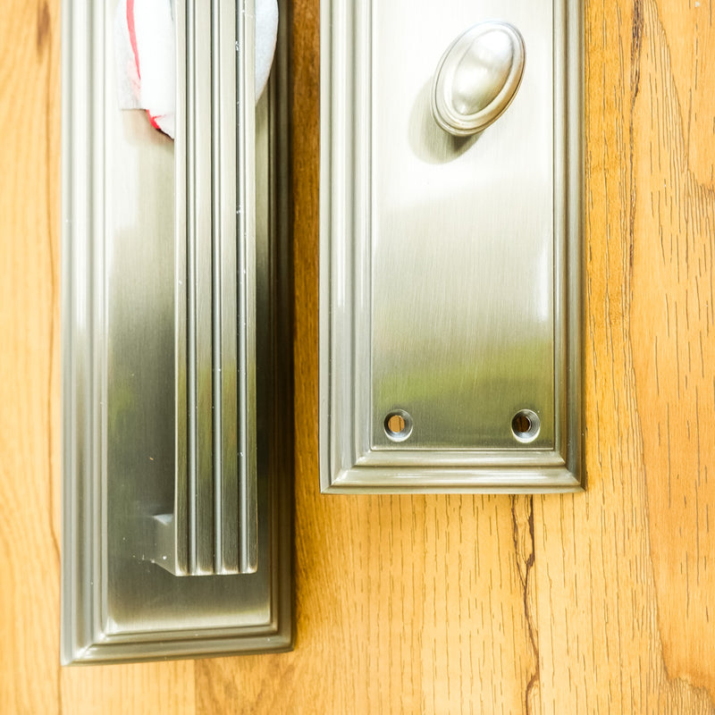 Baldwin Tremont Entry Trim in Antique Nickel – 6542.151.ENTR