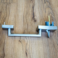 Schlage Exterior Handleset in Satin Nickel – F58 CEN 619