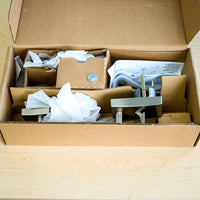 Schlage Exterior Handleset in Satin Nickel – F58 CEN 619