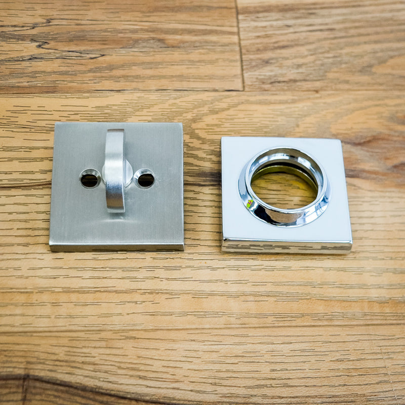 Baldwin Contemporary Round Deadbolt Set in Satin Nickel – SC.CRD.150.SL.SS.SMT.KD