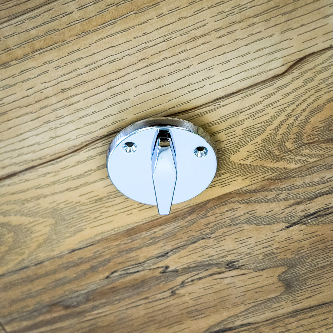 Schlage Inside Turn-Only Deadbolt in Bright Chrome – B580-625