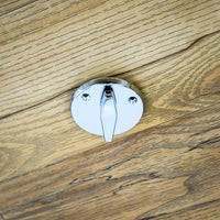 Schlage Inside Turn-Only Deadbolt in Bright Chrome – B580-625