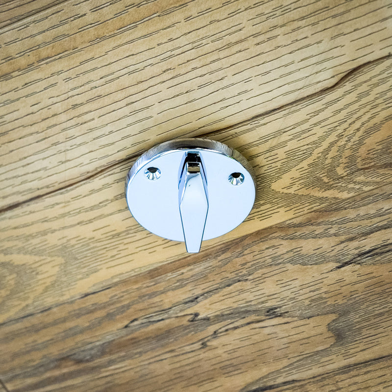 Schlage Inside Turn-Only Deadbolt in Bright Chrome – B580-625