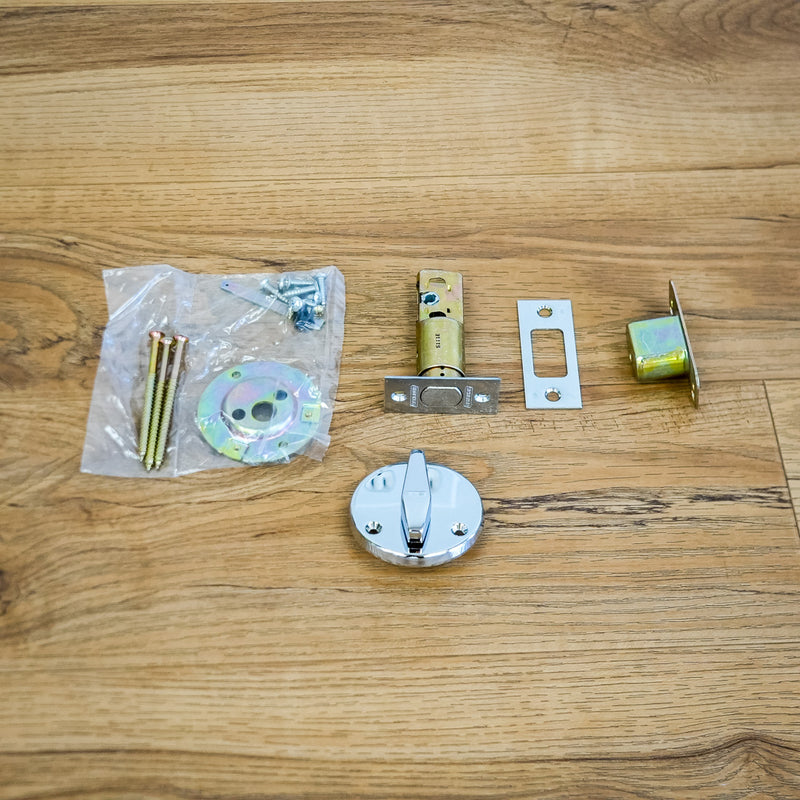 Schlage Inside Turn-Only Deadbolt in Bright Chrome – B580-625