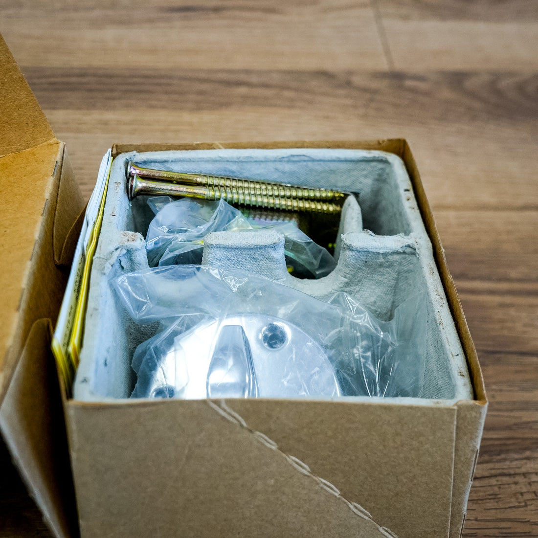 Schlage Inside Turn-Only Deadbolt in Bright Chrome – B580-625