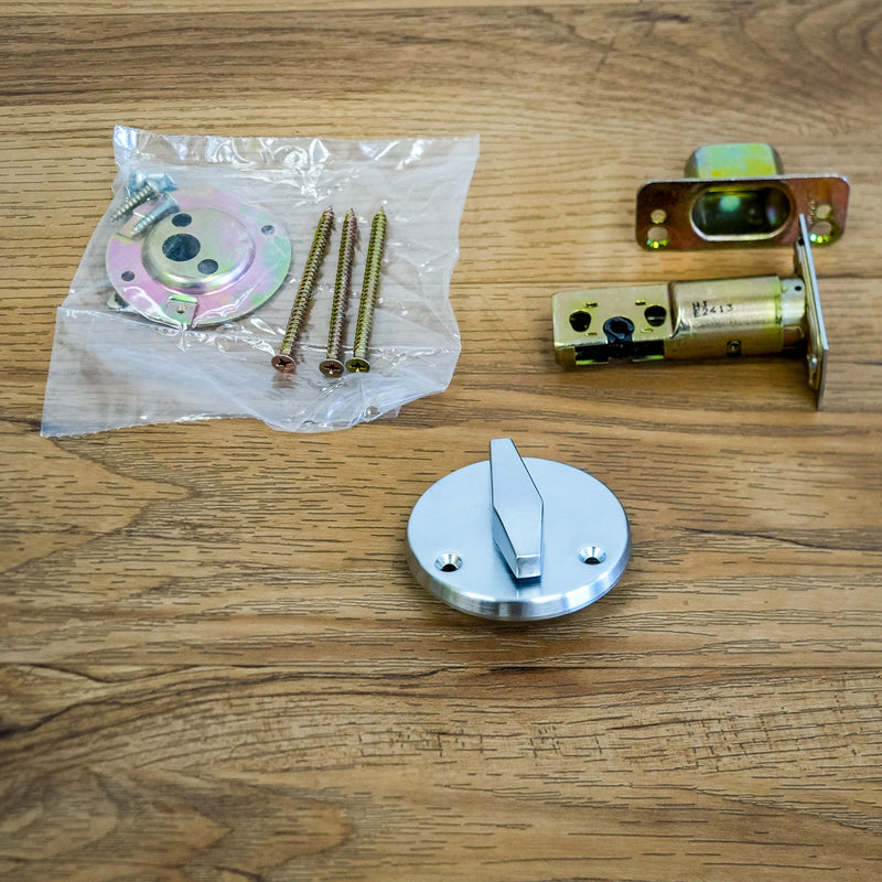 Schlage Inside Turn-Only Deadbolt in Satin Chrome – B580-626