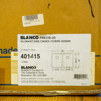 BLANCO Precis U² Undermount Silgranit Sink, 30x18-Inch, Double Bowl – BLA 401415