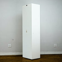 71-Inch Tall White Multi-Compartment Storage Cabinet