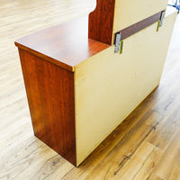 51x19x30-Inch 8‑Drawer Wood Dresser with 28x6x42-Inch Mirror