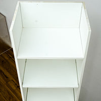 71-Inch Tall White Multi-Compartment Storage Cabinet