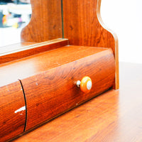 51x19x30-Inch 8‑Drawer Wood Dresser with 28x6x42-Inch Mirror