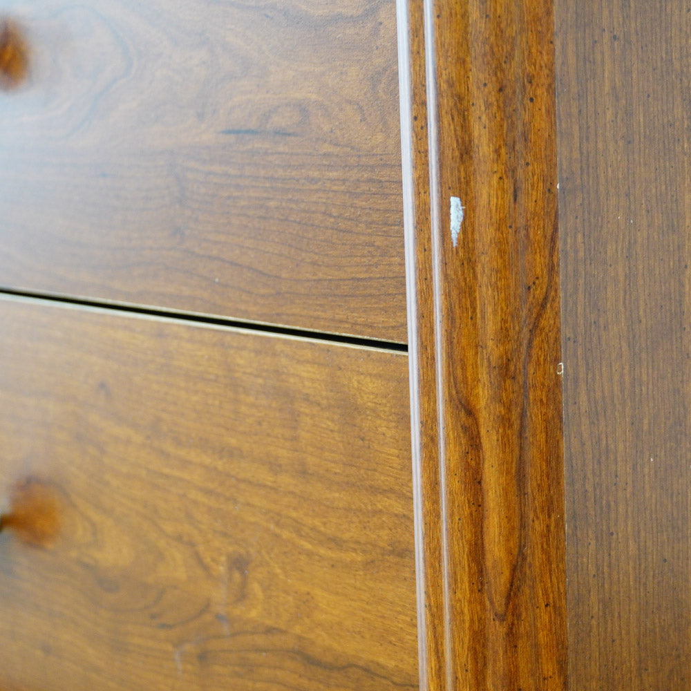 51x19x30-Inch 8‑Drawer Wood Dresser with 28x6x42-Inch Mirror