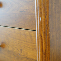 51x19x30-Inch 8‑Drawer Wood Dresser with 28x6x42-Inch Mirror