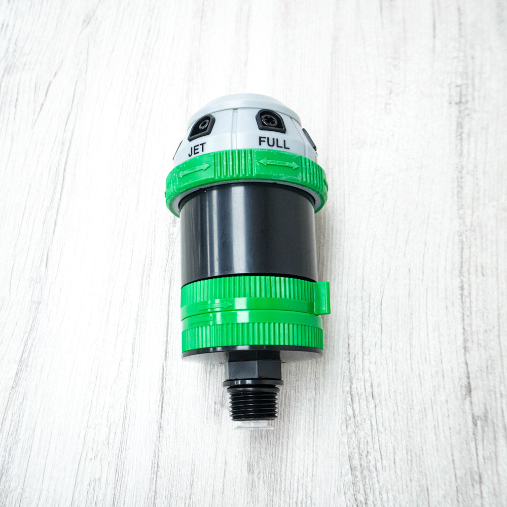 10-Inch Rainwave 6 Pattern Rotary Sprinkler with Timer on Base