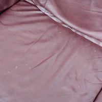 2-Seater Sofa in Maroon Leather – 66x32x32-Inch