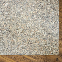 Stone-Look Utility Table on Wheels with Metal Frame