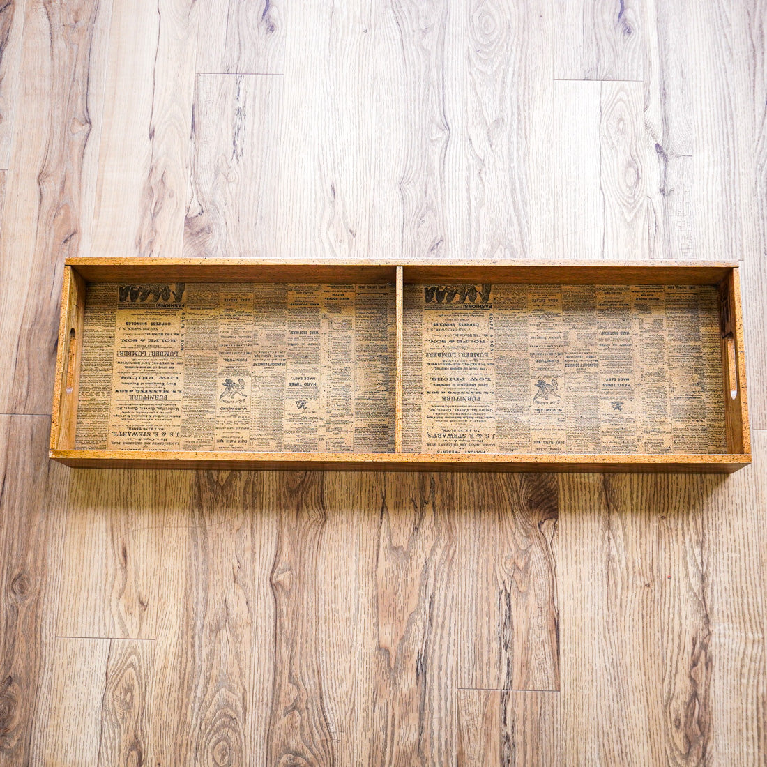 45-Inch W Hardwood Storage Chest with Organizer