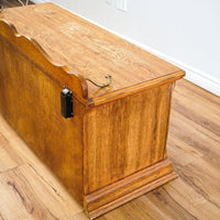 45-Inch W Hardwood Storage Chest with Organizer