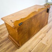 45-Inch W Hardwood Storage Chest with Organizer