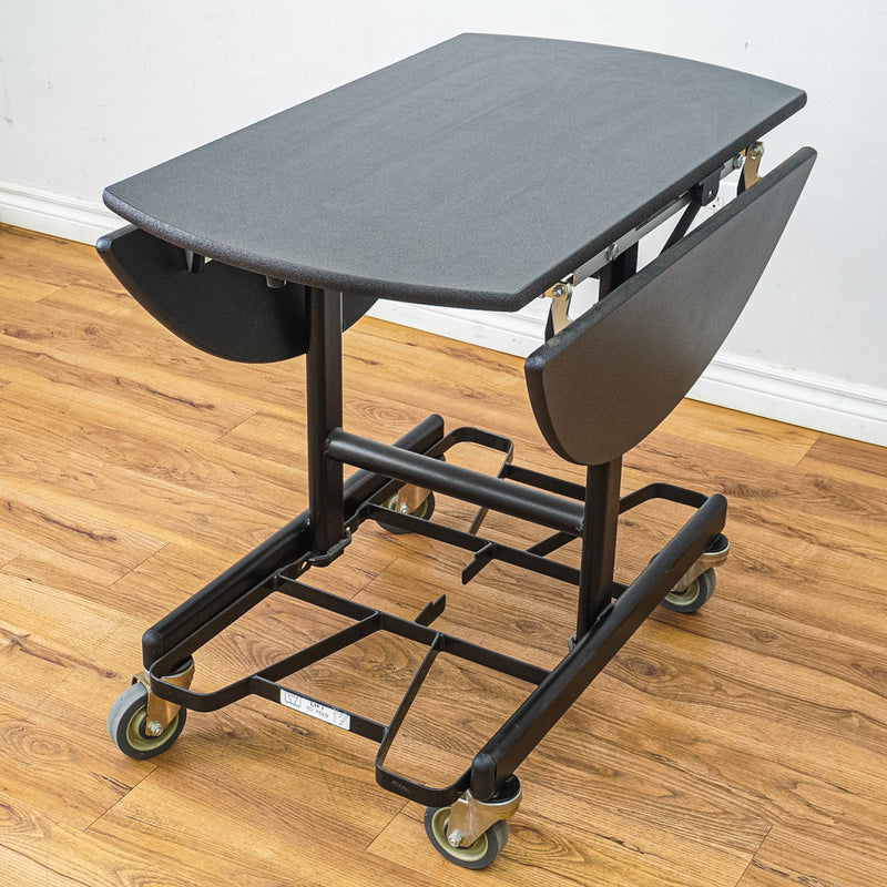 Room Service Table - Trifold Oval
