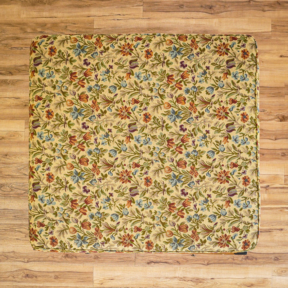 48-Inch Square Spacious Ottoman With Storage Drawers
