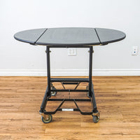 Room Service Table - Trifold Oval