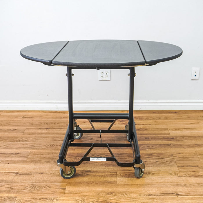 Room Service Table - Trifold Oval