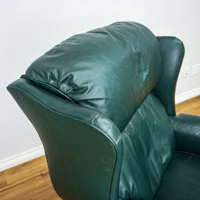 43-Inch BarcaLounger Leather Recliner