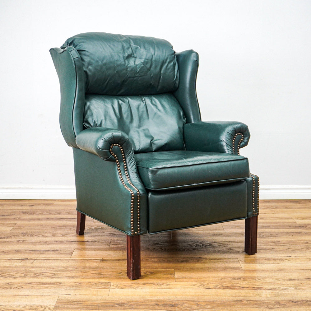 43-Inch BarcaLounger Leather Recliner