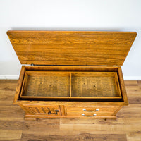 45-Inch W Hardwood Storage Chest with Organizer