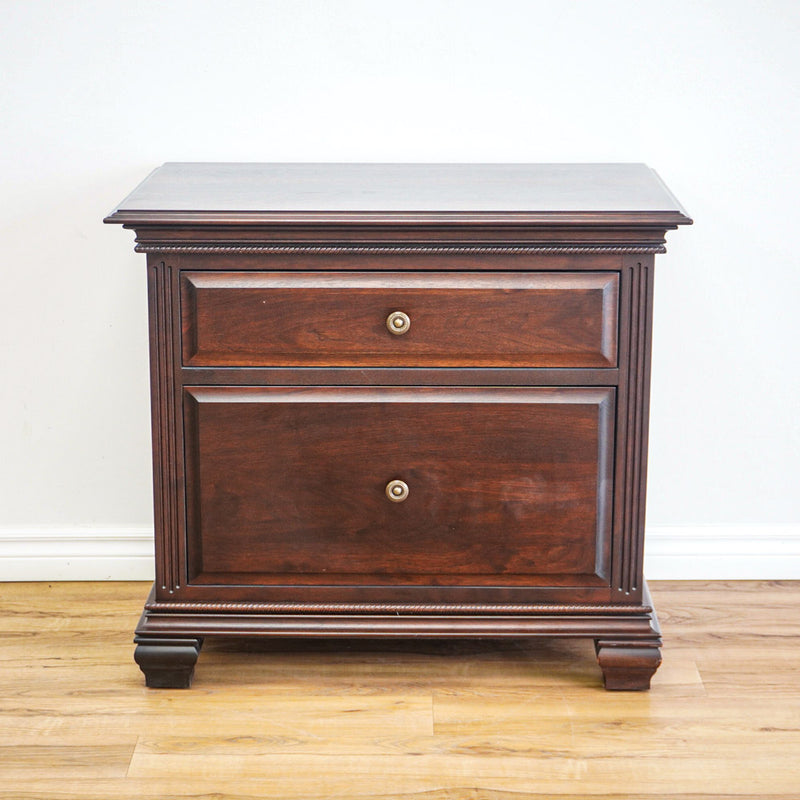 34-Inch Brown Nightstand