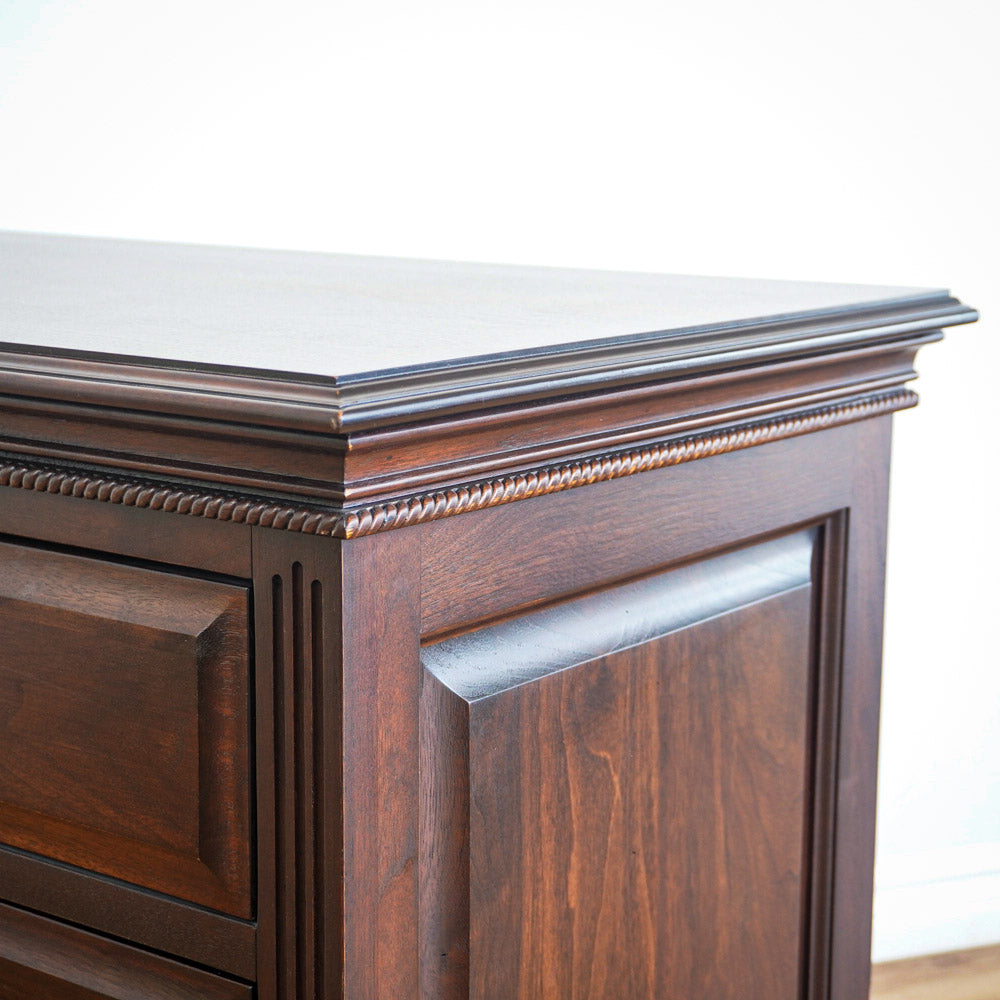 34-Inch Brown Nightstand