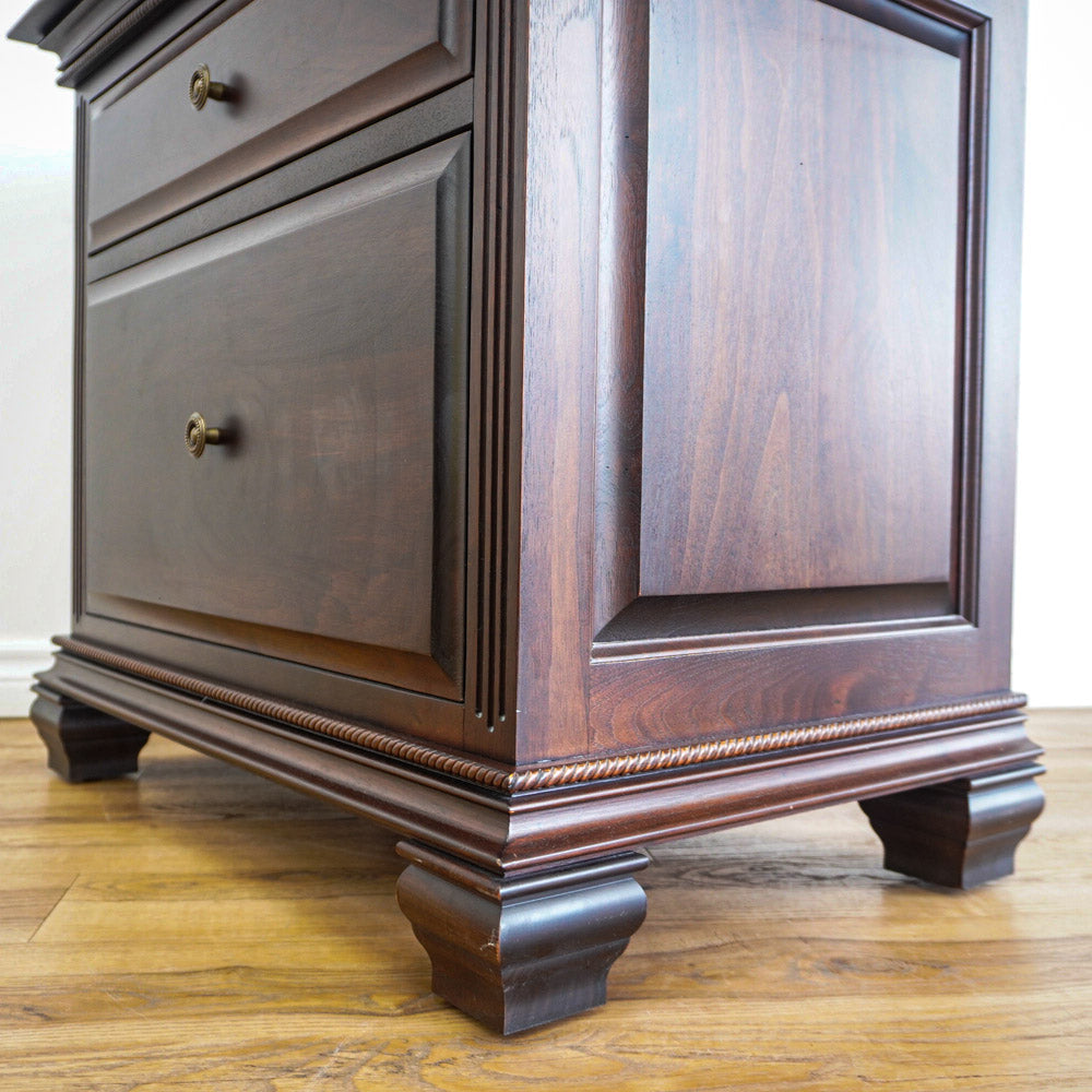 34-Inch Brown Nightstand