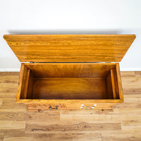 45-Inch W Hardwood Storage Chest with Organizer
