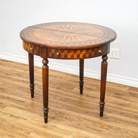 36-Inch Side Folding Round Game Table