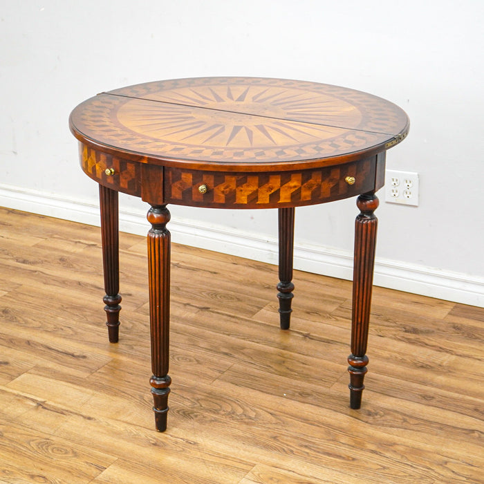 36-Inch Side Folding Round Game Table