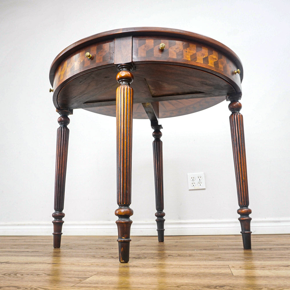 36-Inch Side Folding Round Game Table