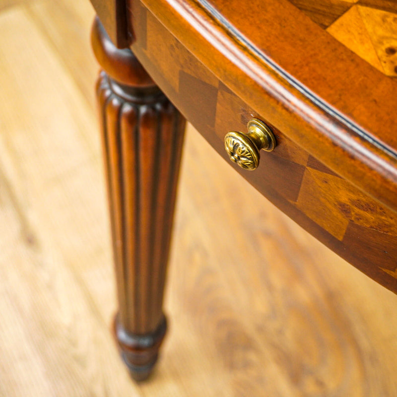 36-Inch Side Folding Round Game Table