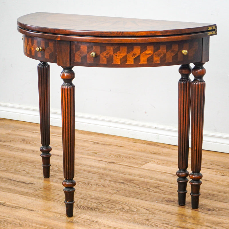 36-Inch Side Folding Round Game Table