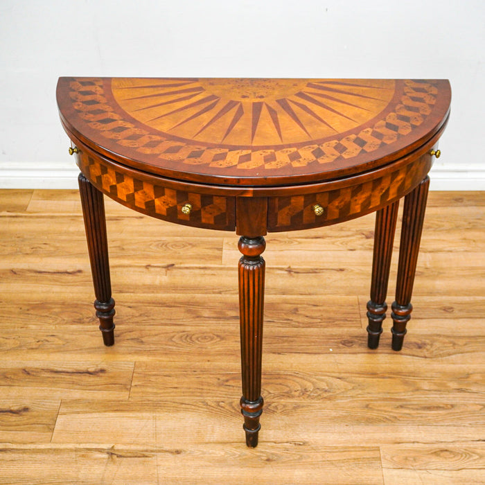 36-Inch Side Folding Round Game Table
